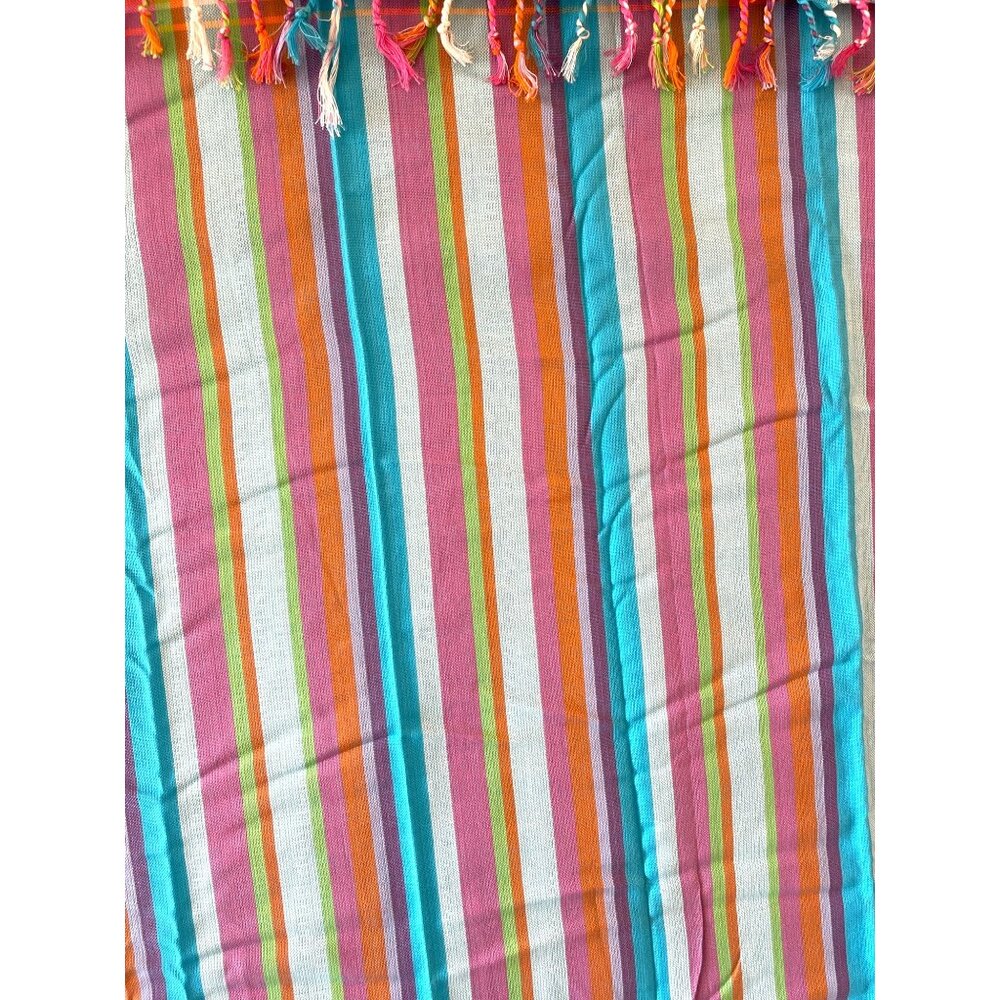 East Africa Tribal Kikoi Kenya Ethnic Scarf Beach Towel Wrap Safari Table Cloth - Picture 6 of 11